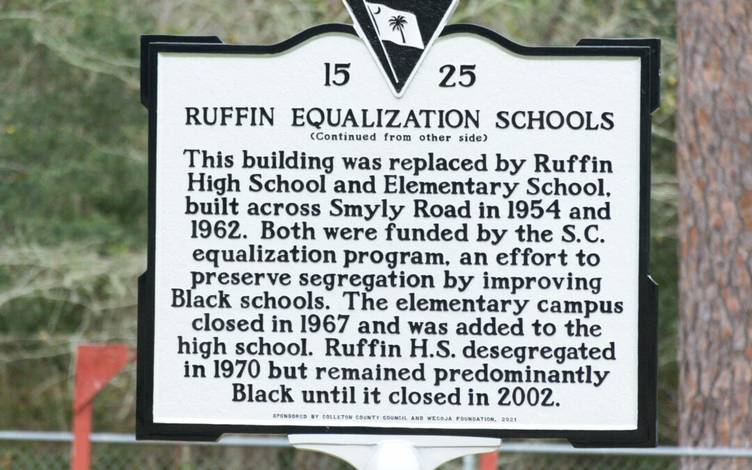 Completing Structural Maintenance Work with Ruffin Rosenwald School